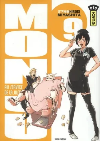 Couverture du manga Monju – au service de la justice Tome 9