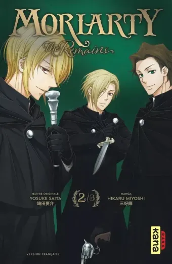 Couverture du manga Moriarty – the remains Tome 2