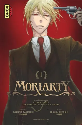 Couverture du manga Moriarty Tome 1