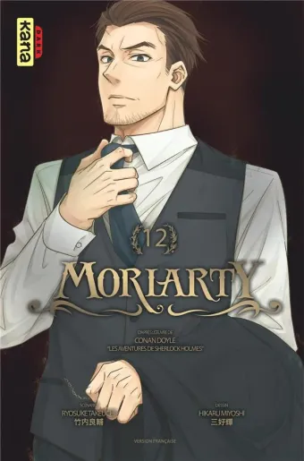 Couverture du manga Moriarty Tome 12