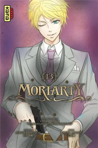 Couverture du manga Moriarty Tome 13