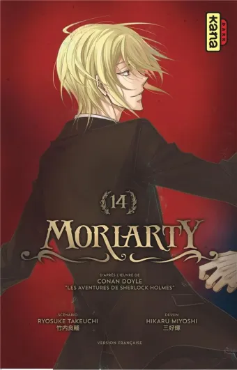 Couverture du manga Moriarty Tome 14