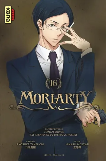 Couverture du manga Moriarty Tome 16