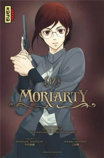 Couverture du manga Moriarty Tome 17