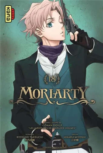 Couverture du manga Moriarty Tome 18