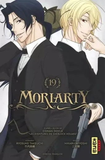 Couverture du manga Moriarty Tome 19