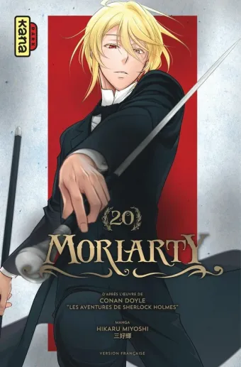 Couverture du manga Moriarty Tome 20