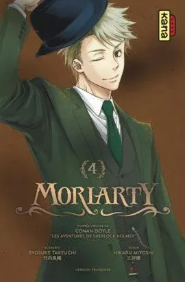 Couverture du manga Moriarty Tome 4