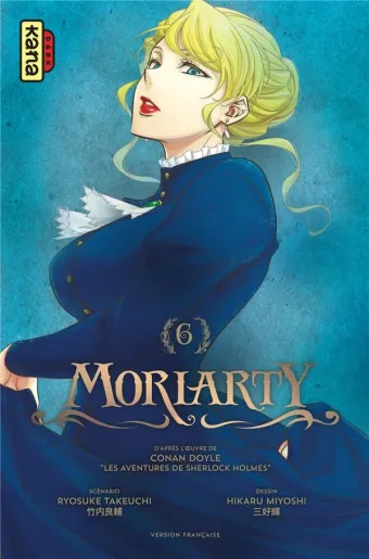 Couverture du manga Moriarty Tome 6