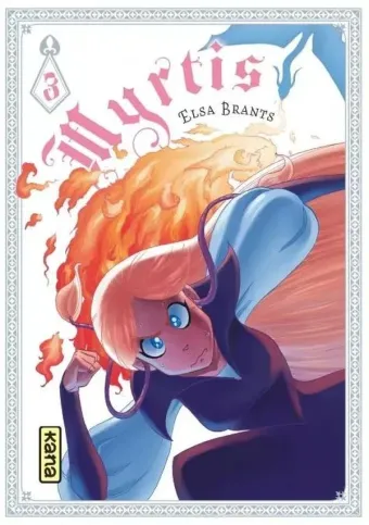 Couverture du manga Myrtis Tome 3