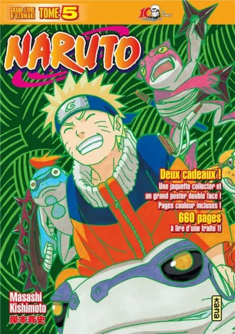 Couverture du manga Naruto – grand livre d’Uzumaki Tome 5
