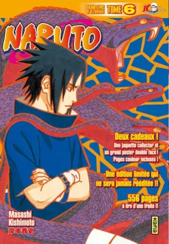Couverture du manga Naruto – grand livre d’Uzumaki Tome 6