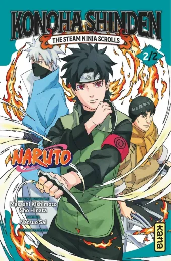 Couverture du manga Naruto – Konoha shinden – the steam ninja scrolls Tome 2