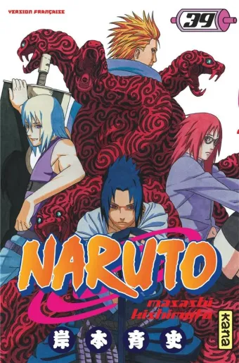 Couverture du manga Naruto Tome 39