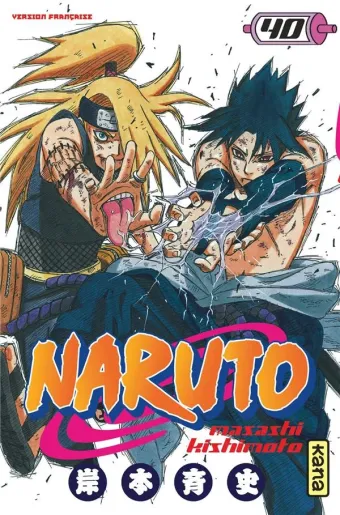 Couverture du manga Naruto Tome 40
