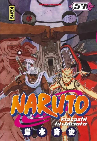 Couverture du manga Naruto Tome 57, « Naruto part en guerre !! »