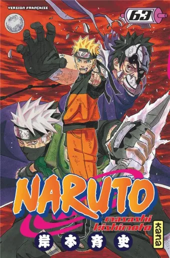 Couverture du manga Naruto Tome 63