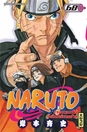 Couverture du manga Naruto Tome 68, « Sillons »