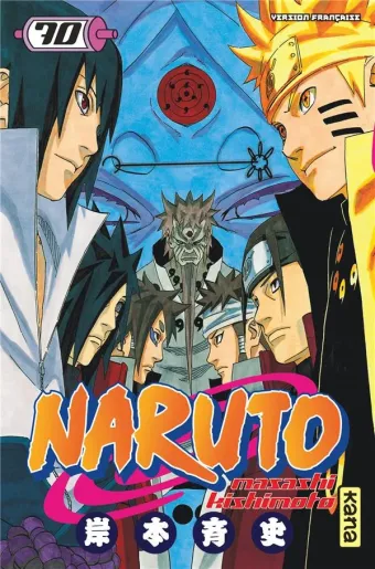 Couverture du manga Naruto Tome 70, « Naruto et l'ermite Rikudô »