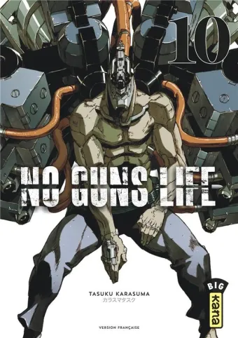 Couverture du manga No guns life Tome 10