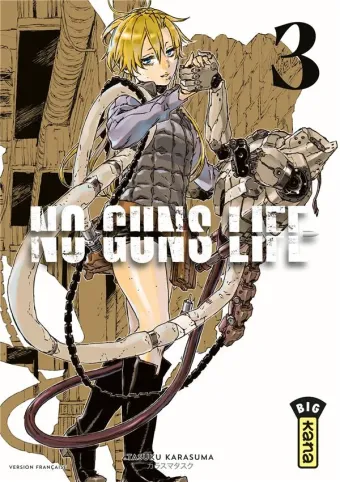 Couverture du manga No guns life Tome 3