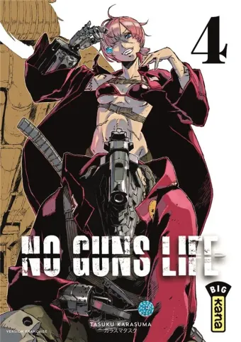 Couverture du manga No guns life Tome 4