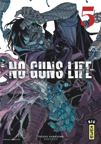 Couverture du manga No guns life Tome 5
