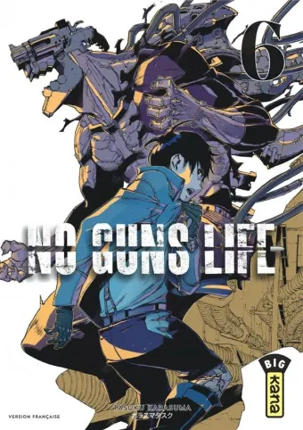 Couverture du manga No guns life Tome 6