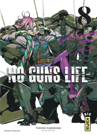 Couverture du manga No guns life Tome 8