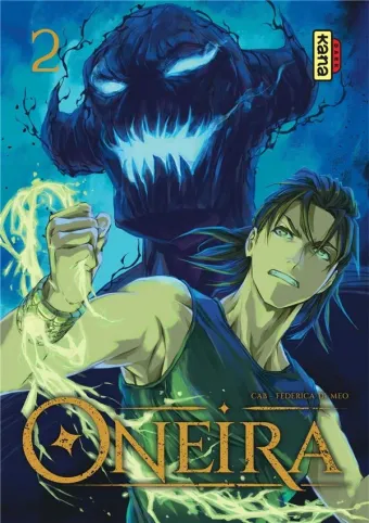 Couverture du manga Oneira Tome 2, « L'enfant cauchemar »