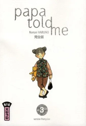 Couverture du manga Papa told me Tome 3