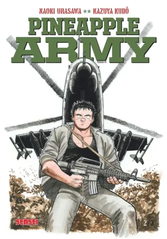 Couverture du manga Pineapple army Tome 2