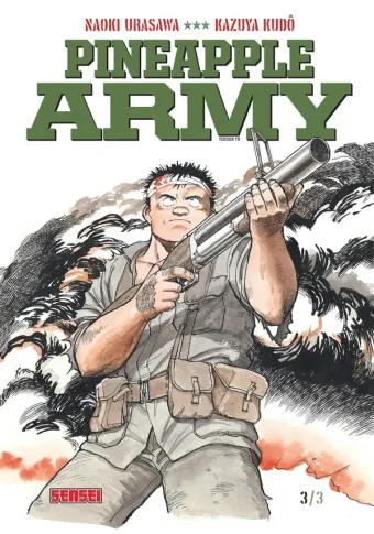 Couverture du manga Pineapple army Tome 3