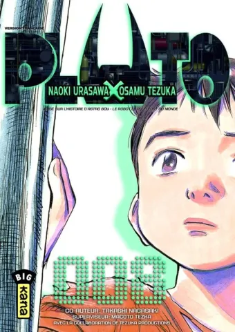 Couverture du manga Pluto Tome 8