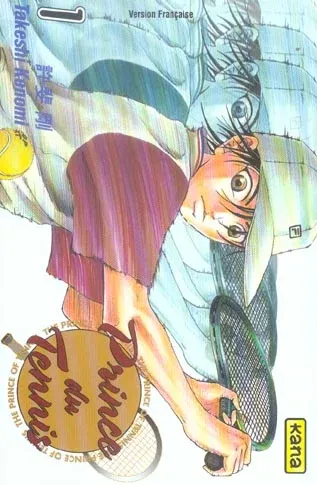 Couverture du manga Prince du tennis Tome 1, « Echizen Ryôma »