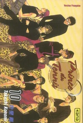 Couverture du manga Prince du tennis Tome 10, « Juste au bon moment !! »