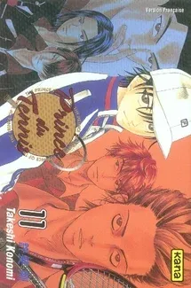 Couverture du manga Prince du tennis Tome 11, « Avis de tempête »