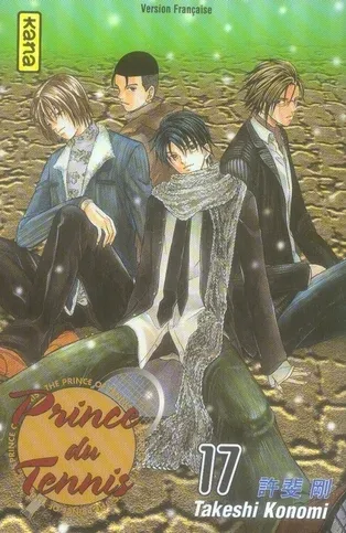 Couverture du manga Prince du tennis Tome 17, « Requiem pour la destruction »