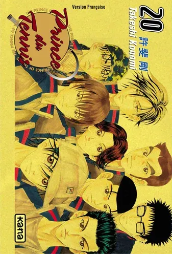 Couverture du manga Prince du tennis Tome 20, « Seigaku contre Rokkaku »