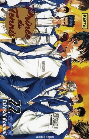 Couverture du manga Prince du tennis Tome 22, « Le réveil de Ryôma »