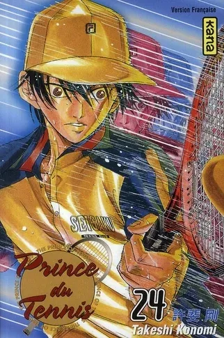 Couverture du manga Prince du tennis Tome 24, « Le retour de la golden pair !! »