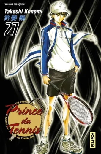 Couverture du manga Prince du tennis Tome 27, « Jusqu'au dernier point »