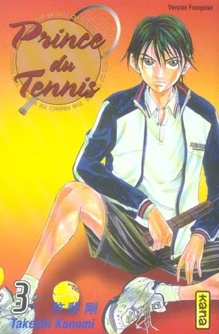 Couverture du manga Prince du tennis Tome 3, « Street tennis »