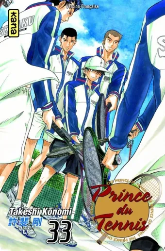 Couverture du manga Prince du tennis Tome 33