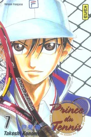 Couverture du manga Prince du tennis Tome 7, « La puissance de Saint-Rudolph »