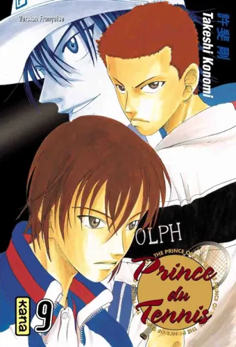 Couverture du manga Prince du tennis Tome 9, « Point de mire ! »