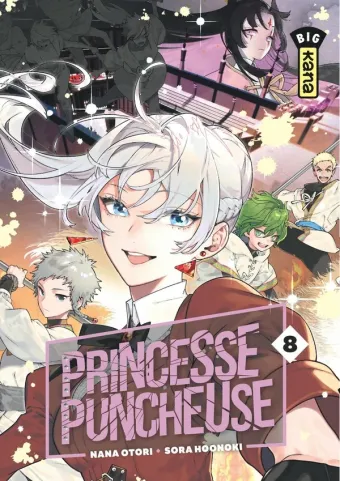 Couverture du manga Princesse puncheuse Tome 8