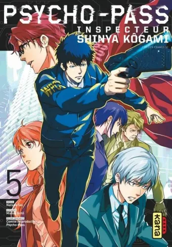 Couverture du manga Psycho-pass – inspecteur Shinya Kôgami Tome 5