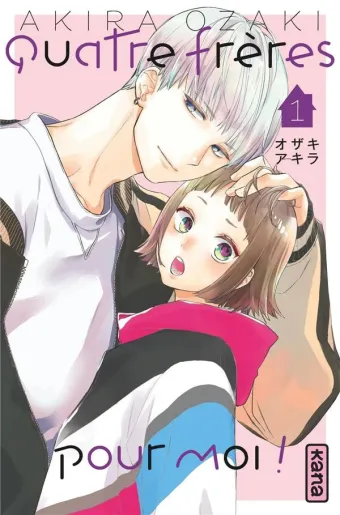 Couverture du manga Quatre frères pour moi ! Tome 1