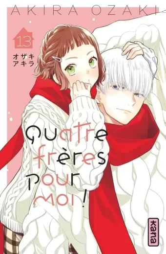 Couverture du manga Quatre frères pour moi ! Tome 13